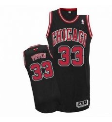Mens Adidas Chicago Bulls 33 Scottie Pippen Authentic Black Alternate NBA Jersey Mens Adidas Chicago Bulls 33 Scottie Pippen Authentic Black Alternate NBA Jersey