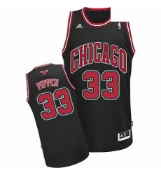 Mens Adidas Chicago Bulls 33 Scottie Pippen Swingman Black Alternate NBA Jersey Mens Adidas Chicago Bulls 33 Scottie Pippen Swingman Black Alternate NBA Jersey