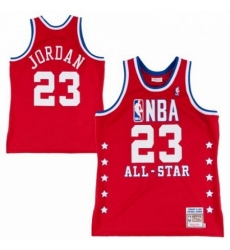 Mens Mitchell and Ness Chicago Bulls 23 Michael Jordan Authentic Red 1992 All Star Throwback NBA Jersey Mens Mitchell and Ness Chicago Bulls 23 Michael Jordan Authentic Red 1992 All Star Throwback NBA Jersey