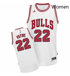Womens Adidas Chicago Bulls 22 Cameron Payne Swingman White Home NBA Jersey Womens Adidas Chicago Bulls 22 Cameron Payne Swingman White Home NBA Jersey