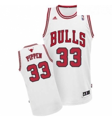 Womens Adidas Chicago Bulls 33 Scottie Pippen Swingman White Home NBA Jersey Womens Adidas Chicago Bulls 33 Scottie Pippen Swingman White Home NBA Jersey