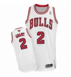 Youth Adidas Chicago Bulls 2 Jerian Grant Authentic White Home NBA Jersey Youth Adidas Chicago Bulls 2 Jerian Grant Authentic White Home NBA Jersey