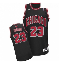Youth Adidas Chicago Bulls 23 Michael Jordan Swingman Black Alternate NBA Jersey Youth Adidas Chicago Bulls 23 Michael Jordan Swingman Black Alternate NBA Jersey