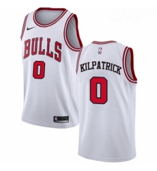 Youth Nike Chicago Bulls 0 Sean Kilpatrick Swingman White NBA Jersey Association Edition Youth Nike Chicago Bulls 0 Sean Kilpatrick Swingman White NBA Jersey Association Edition