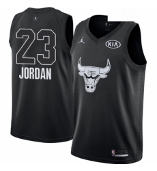 Youth Nike Chicago Bulls 23 Michael Jordan Swingman Black 2018 All Star Game Youth Nike Chicago Bulls 23 Michael Jordan Swingman Black 2018 All Star Game