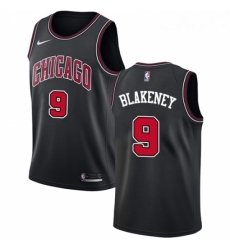 Youth Nike Chicago Bulls 9 Antonio Blakeney Swingman Black NBA Jersey Statement Edition Youth Nike Chicago Bulls 9 Antonio Blakeney Swingman Black NBA Jersey Statement Edition