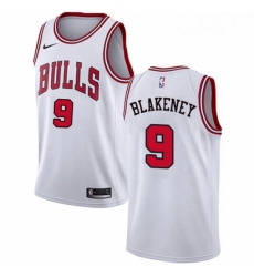 Youth Nike Chicago Bulls 9 Antonio Blakeney Swingman White NBA Jersey Association Edition Youth Nike Chicago Bulls 9 Antonio Blakeney Swingman White NBA Jersey Association Edition