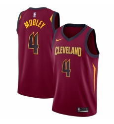 Men's Cleveland Cavaliers #4 Evan Mobley Red Nike Wine 2021 NBA Draft First Round Pick Swingman Jersey Men's Cleveland Cavaliers #4 Evan Mobley Red Nike Wine 2021 NBA Draft First Round Pick Swingman Jersey