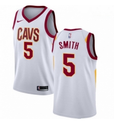 Mens Nike Cleveland Cavaliers 5 JR Smith Swingman White Home NBA Jersey Association Edition Mens Nike Cleveland Cavaliers 5 JR Smith Swingman White Home NBA Jersey Association Edition