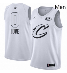 Mens Nike Jordan Cleveland Cavaliers 0 Kevin Love Swingman White 2018 All Star Game NBA Jersey Mens Nike Jordan Cleveland Cavaliers 0 Kevin Love Swingman White 2018 All Star Game NBA Jersey