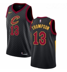 Womens Nike Cleveland Cavaliers 13 Tristan Thompson Swingman Black Alternate NBA Jersey Statement Edition Womens Nike Cleveland Cavaliers 13 Tristan Thompson Swingman Black Alternate NBA Jersey Statement Edition