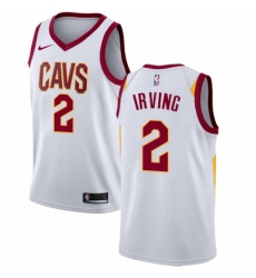 Womens Nike Cleveland Cavaliers 2 Kyrie Irving Swingman White Home NBA Jersey Association Edition Womens Nike Cleveland Cavaliers 2 Kyrie Irving Swingman White Home NBA Jersey Association Edition