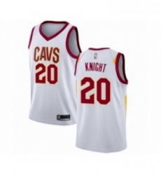 Youth Cleveland Cavaliers 20 Brandon Knight Swingman White Basketball Jersey Association Edition Youth Cleveland Cavaliers 20 Brandon Knight Swingman White Basketball Jersey Association Edition
