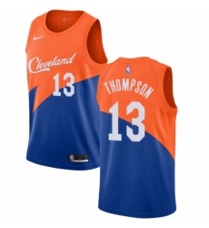 Youth Nike Cleveland Cavaliers 13 Tristan Thompson Swingman Blue NBA Jersey City Edition Youth Nike Cleveland Cavaliers 13 Tristan Thompson Swingman Blue NBA Jersey City Edition