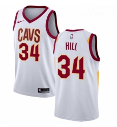Youth Nike Cleveland Cavaliers 34 Tyrone Hill Swingman White Home NBA Jersey Association Edition Youth Nike Cleveland Cavaliers 34 Tyrone Hill Swingman White Home NBA Jersey Association Edition
