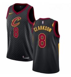 Youth Nike Cleveland Cavaliers 8 Jordan Clarkson Swingman Black NBA Jersey Statement Edition Youth Nike Cleveland Cavaliers 8 Jordan Clarkson Swingman Black NBA Jersey Statement Edition
