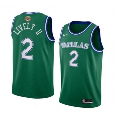 Men Dallas Mavericks 2 Dereck Lively II Green 2024 Finals Classic Edition Stitched Basketball Jersey Men Dallas Mavericks 2 Dereck Lively II Green 2024 Finals Classic Edition Stitched Basketball Jersey