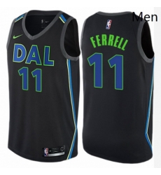 Mens Nike Dallas Mavericks 11 Yogi Ferrell Swingman Black NBA Jersey City Edition Mens Nike Dallas Mavericks 11 Yogi Ferrell Swingman Black NBA Jersey City Edition