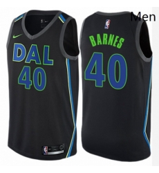 Mens Nike Dallas Mavericks 40 Harrison Barnes Swingman Black NBA Jersey City Edition Mens Nike Dallas Mavericks 40 Harrison Barnes Swingman Black NBA Jersey City Edition
