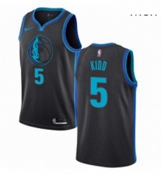 Mens Nike Dallas Mavericks 5 Jason Kidd Swingman Charcoal NBA Jersey City Edition Mens Nike Dallas Mavericks 5 Jason Kidd Swingman Charcoal NBA Jersey City Edition