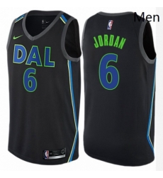 Mens Nike Dallas Mavericks 6 DeAndre Jordan Swingman Black NBA Jersey City Edition Mens Nike Dallas Mavericks 6 DeAndre Jordan Swingman Black NBA Jersey City Edition
