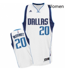 Womens Adidas Dallas Mavericks 20 Doug McDermott Swingman White Home NBA Jersey Womens Adidas Dallas Mavericks 20 Doug McDermott Swingman White Home NBA Jersey