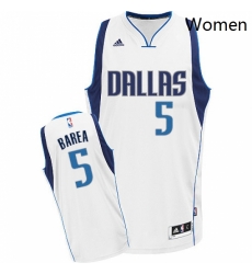 Womens Adidas Dallas Mavericks 5 Jose Juan Barea Swingman White Home NBA Jersey Womens Adidas Dallas Mavericks 5 Jose Juan Barea Swingman White Home NBA Jersey
