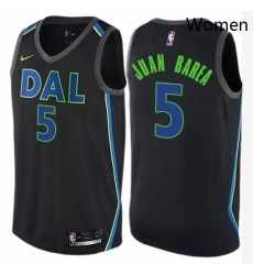 Womens Nike Dallas Mavericks 5 Jose Juan Barea Swingman Black NBA Jersey City Edition Womens Nike Dallas Mavericks 5 Jose Juan Barea Swingman Black NBA Jersey City Edition