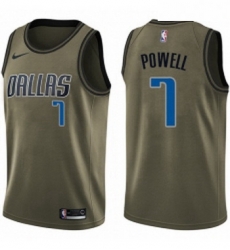Youth Nike Dallas Mavericks 7 Dwight Powell Swingman Green Salute to Service NBA Jersey Youth Nike Dallas Mavericks 7 Dwight Powell Swingman Green Salute to Service NBA Jersey