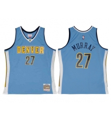 Men Denver Nuggets 27 Jamal Murray Blue 2016 17 Mitchell 26 Ness Swingman Stitched Jersey Men Denver Nuggets 27 Jamal Murray Blue 2016 17 Mitchell 26 Ness Swingman Stitched Jersey