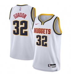 Men Denver Nuggets 32 Aaron Gordon White 2024 Association Edition Stitched Basketball Jersey Men Denver Nuggets 32 Aaron Gordon White 2024 Association Edition Stitched Basketball Jersey