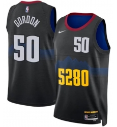 Men Denver Nuggets Aaron Gordon 2023 Black City Edition Stitched Jersey Men Denver Nuggets Aaron Gordon 2023 Black City Edition Stitched Jersey