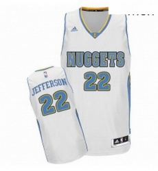 Mens Adidas Denver Nuggets 22 Richard Jefferson Swingman White Home NBA Jersey Mens Adidas Denver Nuggets 22 Richard Jefferson Swingman White Home NBA Jersey