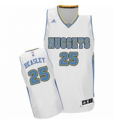 Mens Adidas Denver Nuggets 25 Malik Beasley Swingman White Home NBA Jersey Mens Adidas Denver Nuggets 25 Malik Beasley Swingman White Home NBA Jersey