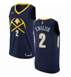 Mens Nike Denver Nuggets 2 Alex English Swingman Navy Blue NBA Jersey City Edition Mens Nike Denver Nuggets 2 Alex English Swingman Navy Blue NBA Jersey City Edition