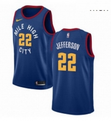 Mens Nike Denver Nuggets 22 Richard Jefferson Swingman Light Blue Alternate NBA Jersey Statement Edition Mens Nike Denver Nuggets 22 Richard Jefferson Swingman Light Blue Alternate NBA Jersey Statement Edition