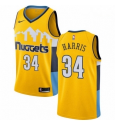 Mens Nike Denver Nuggets 34 Devin Harris Swingman Gold Alternate NBA Jersey Statement Edition Mens Nike Denver Nuggets 34 Devin Harris Swingman Gold Alternate NBA Jersey Statement Edition