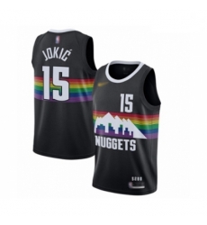 Nuggets 15 Nikola Jokic Black 2019 20 City Edition Nike Swingman Jerseys Nuggets 15 Nikola Jokic Black 2019 20 City Edition Nike Swingman Jerseys