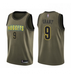 Youth Denver Nuggets 9 Jerami Grant Swingman Green Salute to Service Basketball Jersey Youth Denver Nuggets 9 Jerami Grant Swingman Green Salute to Service Basketball Jersey