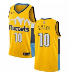 Youth Nike Denver Nuggets 10 Trey Lyles Authentic Gold Alternate NBA Jersey Statement Edition Youth Nike Denver Nuggets 10 Trey Lyles Authentic Gold Alternate NBA Jersey Statement Edition