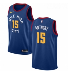 Youth Nike Denver Nuggets 15 Carmelo Anthony Swingman Light Blue Alternate NBA Jersey Statement Edition Youth Nike Denver Nuggets 15 Carmelo Anthony Swingman Light Blue Alternate NBA Jersey Statement Edition