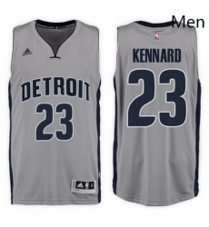 Detroit Pistons 23 Luke Kennard Alternate Gray New Swingman Stitched NBA Jersey Detroit Pistons 23 Luke Kennard Alternate Gray New Swingman Stitched NBA Jersey