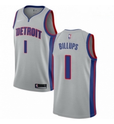 Mens Nike Detroit Pistons 1 Chauncey Billups Authentic Silver NBA Jersey Statement Edition Mens Nike Detroit Pistons 1 Chauncey Billups Authentic Silver NBA Jersey Statement Edition