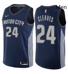 Mens Nike Detroit Pistons 24 Mateen Cleaves Authentic Navy Blue NBA Jersey City Edition Mens Nike Detroit Pistons 24 Mateen Cleaves Authentic Navy Blue NBA Jersey City Edition