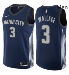 Mens Nike Detroit Pistons 3 Ben Wallace Authentic Navy Blue NBA Jersey City Edition Mens Nike Detroit Pistons 3 Ben Wallace Authentic Navy Blue NBA Jersey City Edition