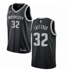 Mens Nike Detroit Pistons 32 Christian Laettner Swingman Black NBA Jersey City Edition Mens Nike Detroit Pistons 32 Christian Laettner Swingman Black NBA Jersey City Edition
