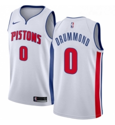 Womens Nike Detroit Pistons 0 Andre Drummond Swingman White Home NBA Jersey Association Edition Womens Nike Detroit Pistons 0 Andre Drummond Swingman White Home NBA Jersey Association Edition