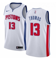 Womens Nike Detroit Pistons 13 Khyri Thomas Swingman White NBA Jersey Association Edition Womens Nike Detroit Pistons 13 Khyri Thomas Swingman White NBA Jersey Association Edition
