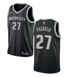 Womens Nike Detroit Pistons 27 Zaza Pachulia Swingman Black NBA Jersey City Edition Womens Nike Detroit Pistons 27 Zaza Pachulia Swingman Black NBA Jersey City Edition