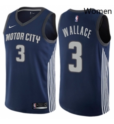 Womens Nike Detroit Pistons 3 Ben Wallace Swingman Navy Blue NBA Jersey City Edition Womens Nike Detroit Pistons 3 Ben Wallace Swingman Navy Blue NBA Jersey City Edition